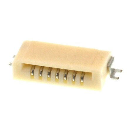 Molex Ffc/Fpc Connector, 7 Contact(S), 1 Row(S), Female, Right Angle, 0.039 Inch Pitch, Surface Mount 528520770